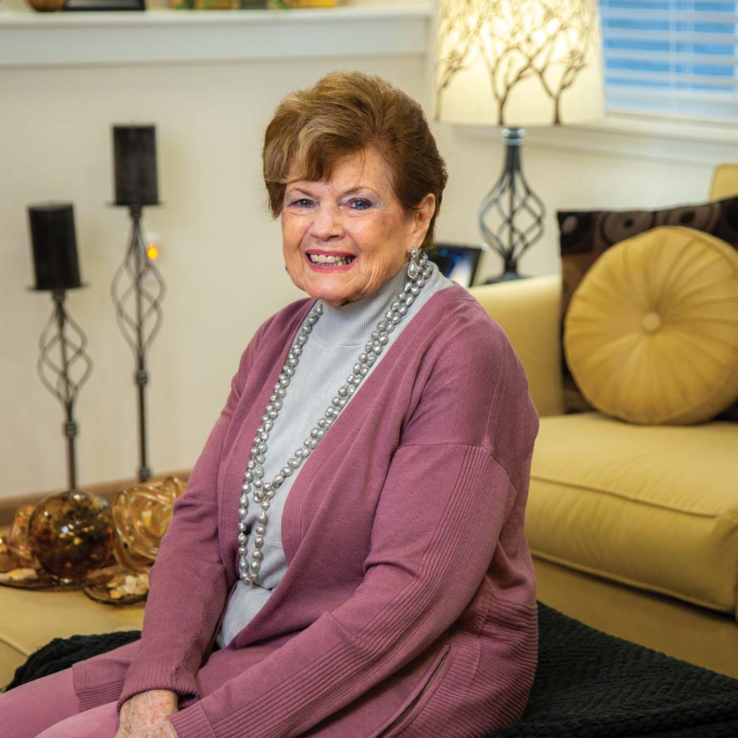 Residents enjoying time together at Cypress Springs