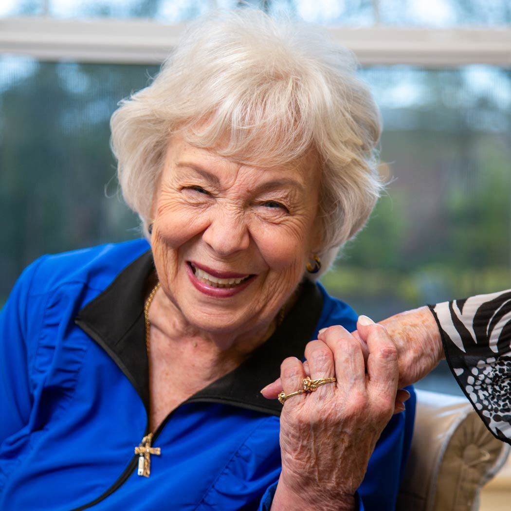 Residents enjoying time together at Cypress Springs